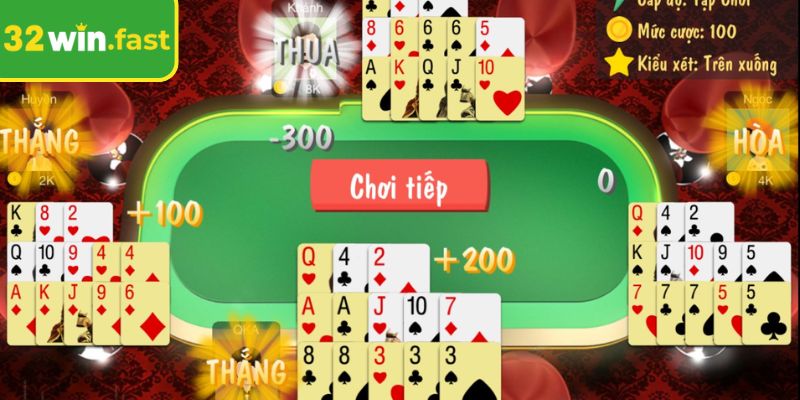 Hệ thống tính điểm mậu binh 32Win công bằng minh bạch