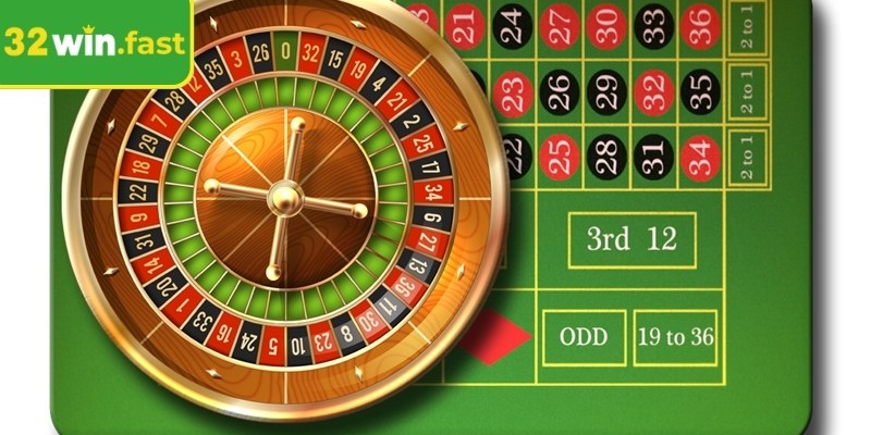 Roulette 32WIN kết hợp xác suất và cảm giác hồi hộp