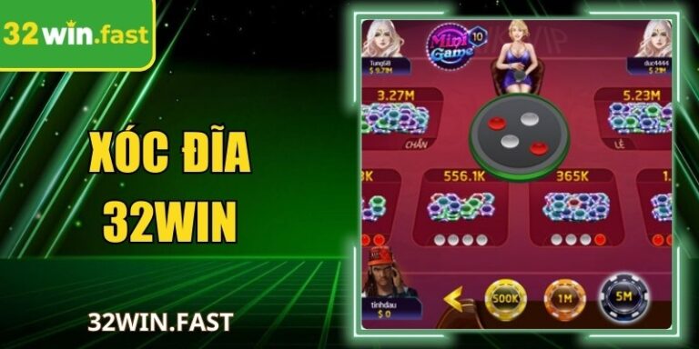 Xóc Đĩa 32WIN – Trò Chơi Dân Gian Thu Hút Hội Viên