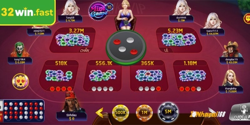 Xóc đĩa 32WIN tái hiện không khí dân gian trực tuyến